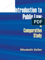 Elisabeth Zoller. Introduction To Public Law: A Comparative Study