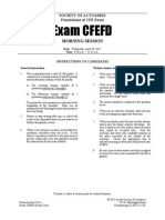 Cfefd Exam Am