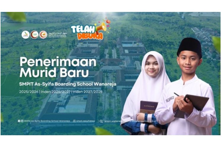 SMPIT As-Syifa Boarding School Wanareja Subang Buka Penerimaan Murid Baru Tahun Ajaran 2025/2026 dan 2026/2027