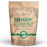 Kollagen-Pulver aus Kollagenhydrolysat mit Kollagen von Rindern aus Weidetierhaltung