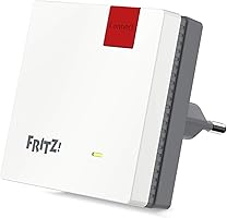 AVM FRITZ!WLAN Mesh Repeater 600 (WLAN N bis zu 600 MBit/s (2,4 GHz), WPS, kompakte Bauweise, deutschsprachige Version)