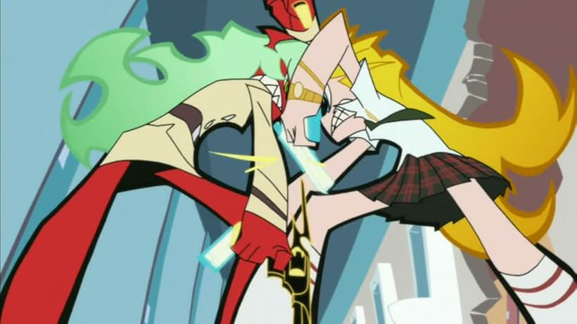 Yuka Komatsu, Arisa Ogasawara, Jamie Marchi, and Colleen Clinkenbeard in Panty & Stocking with Garterbelt (2010)