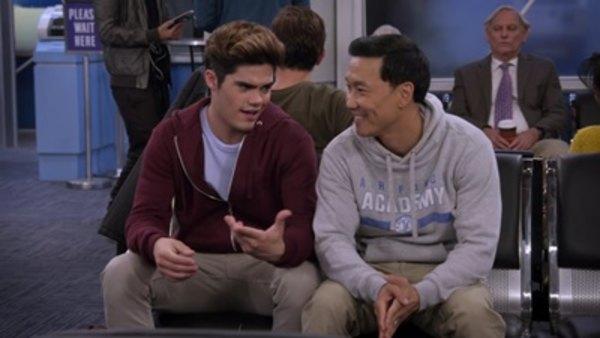 Eddie Shin and Emery Kelly in Alexa & Katie (2018)