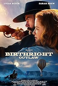 Lucas Black and Sarah Drew in Birthright Outlaw (2023)