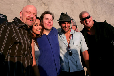 Jeff Most, Lance Mungia, Dave Baez, Tito Ortiz, and Carolina Hoyos at an event for The Crow: Wicked Prayer (2005)