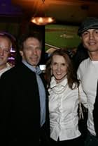 E-Ring Premiere Party. Left to Right: Kerr Smith, Ken Robinson, Jerry Bruckheimer, Linda Bruckheimer, Benjamin Bratt, and Dennis Hopper.