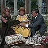 Elizabeth Montgomery, Kathleen Nolan, and Dick York in Bewitched (1964)