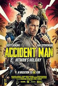 Scott Adkins, Perry Benson, Ray Stevenson, Faisal Mohammed, Beau Fowler, Andreas Nguyen, and Sarah Chang in Accident Man: Hitman's Holiday (2022)