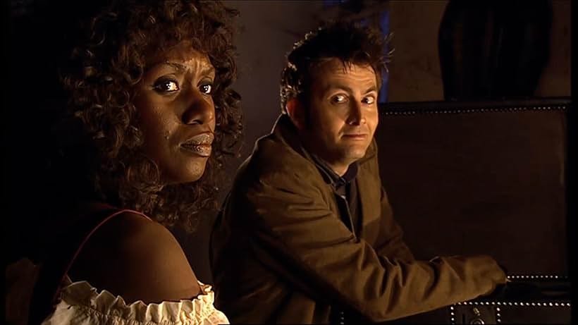 David Tennant and Velile Tshabalala in Doctor Who (2005)