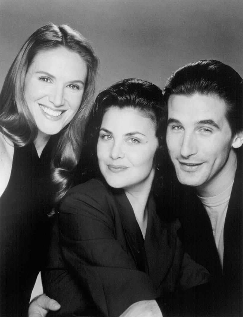 Sherilyn Fenn, William Baldwin, and Kelly Lynch in Three of Hearts (1993)