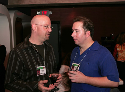 Jeff Most and Lance Mungia at an event for The Crow: Wicked Prayer (2005)