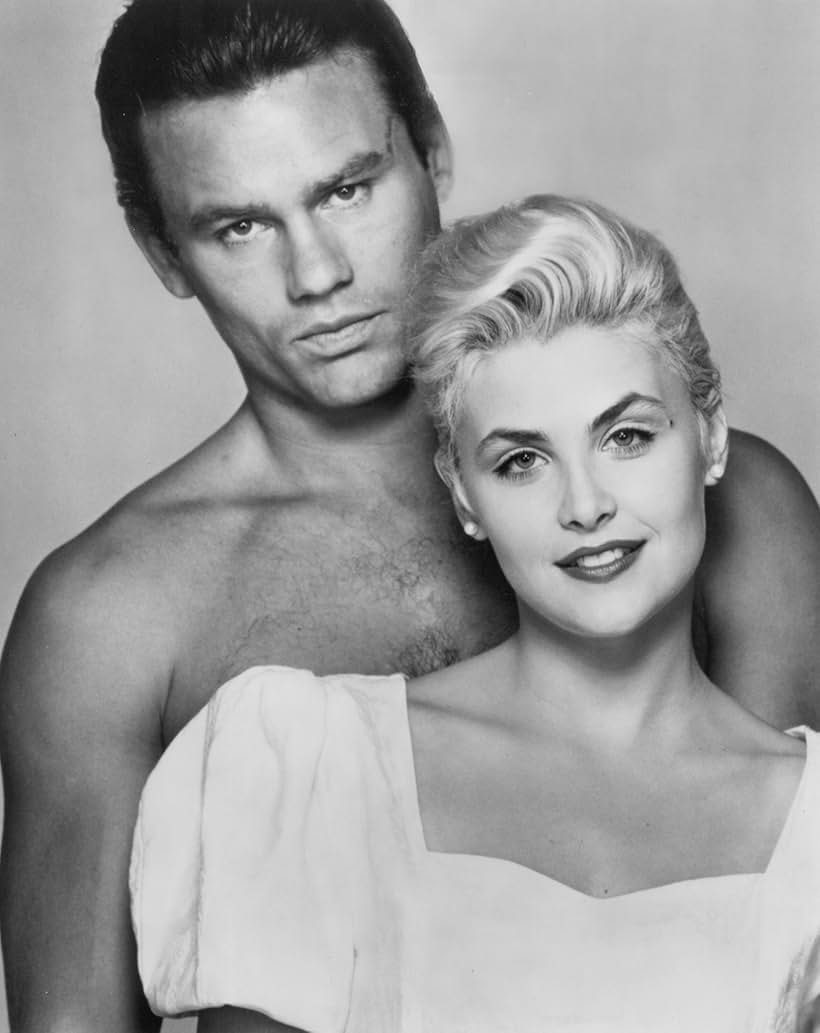 Sherilyn Fenn and Richard Tyson in Two Moon Junction (1988)