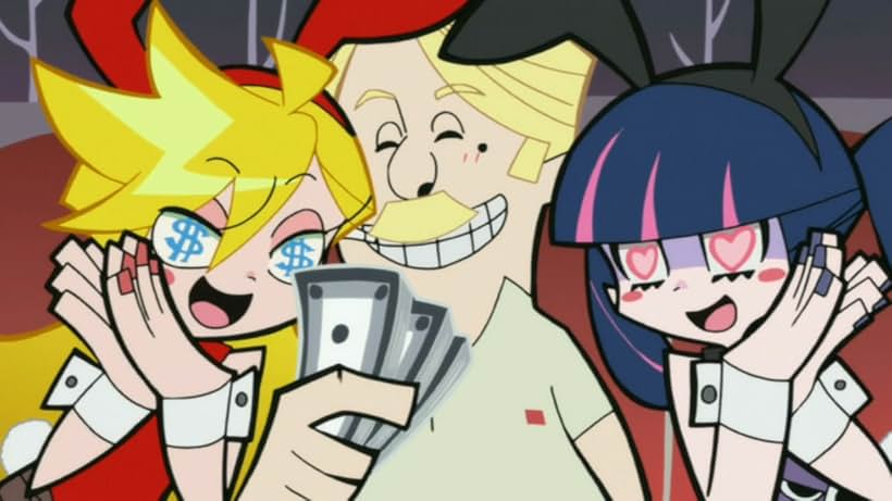 Monica Rial, Arisa Ogasawara, Jamie Marchi, and Mariya Ise in Panty & Stocking with Garterbelt (2010)