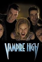 Karen Cliche, Ilona Elkin, Paul Hopkins, Joris Jarsky, and Jeff Roop in Vampire High (2001)