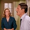 Elizabeth Montgomery and Dick York in Bewitched (1964)