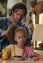 Mark-Paul Gosselaar and Mykal-Michelle Harris in Mixed-ish (2019)