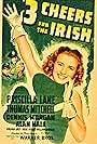 Alan Hale, Priscilla Lane, Thomas Mitchell, and Dennis Morgan in 3 Cheers for the Irish (1940)