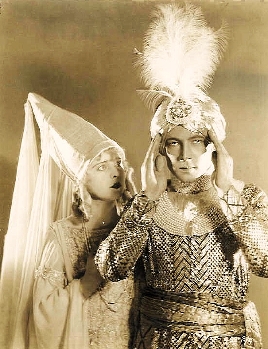 Wanda Hawley and Rudolph Valentino in The Young Rajah (1922)