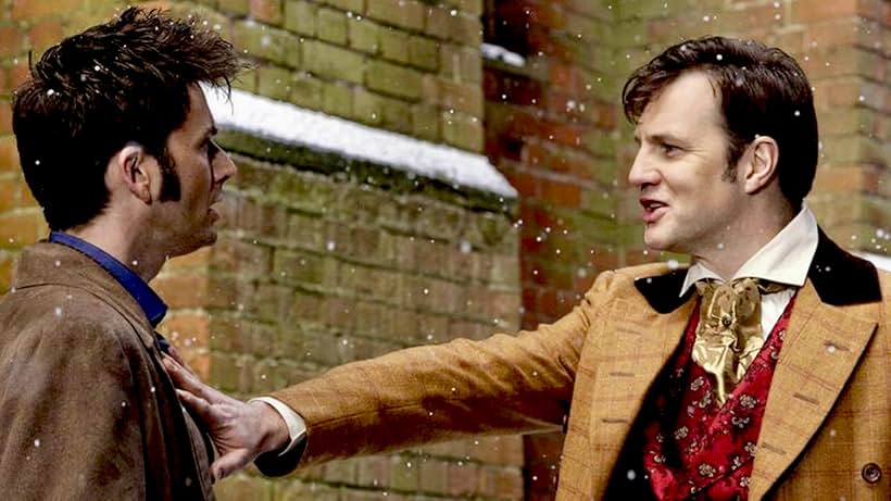 David Morrissey and David Tennant in Doctor Who (2005)