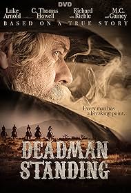 C. Thomas Howell, M.C. Gainey, Richard Riehle, Quinn Lord, and Luke Arnold in Deadman Standing (2018)