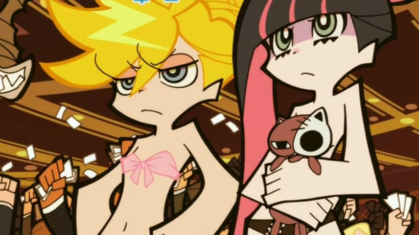 Monica Rial, Arisa Ogasawara, Jamie Marchi, and Mariya Ise in Panty & Stocking with Garterbelt (2010)