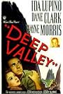 Dane Clark, Ida Lupino, and Wayne Morris in Deep Valley (1947)