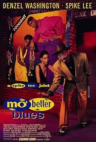 Denzel Washington, Spike Lee, Joie Lee, and Cynda Williams in Mo' Better Blues (1990)