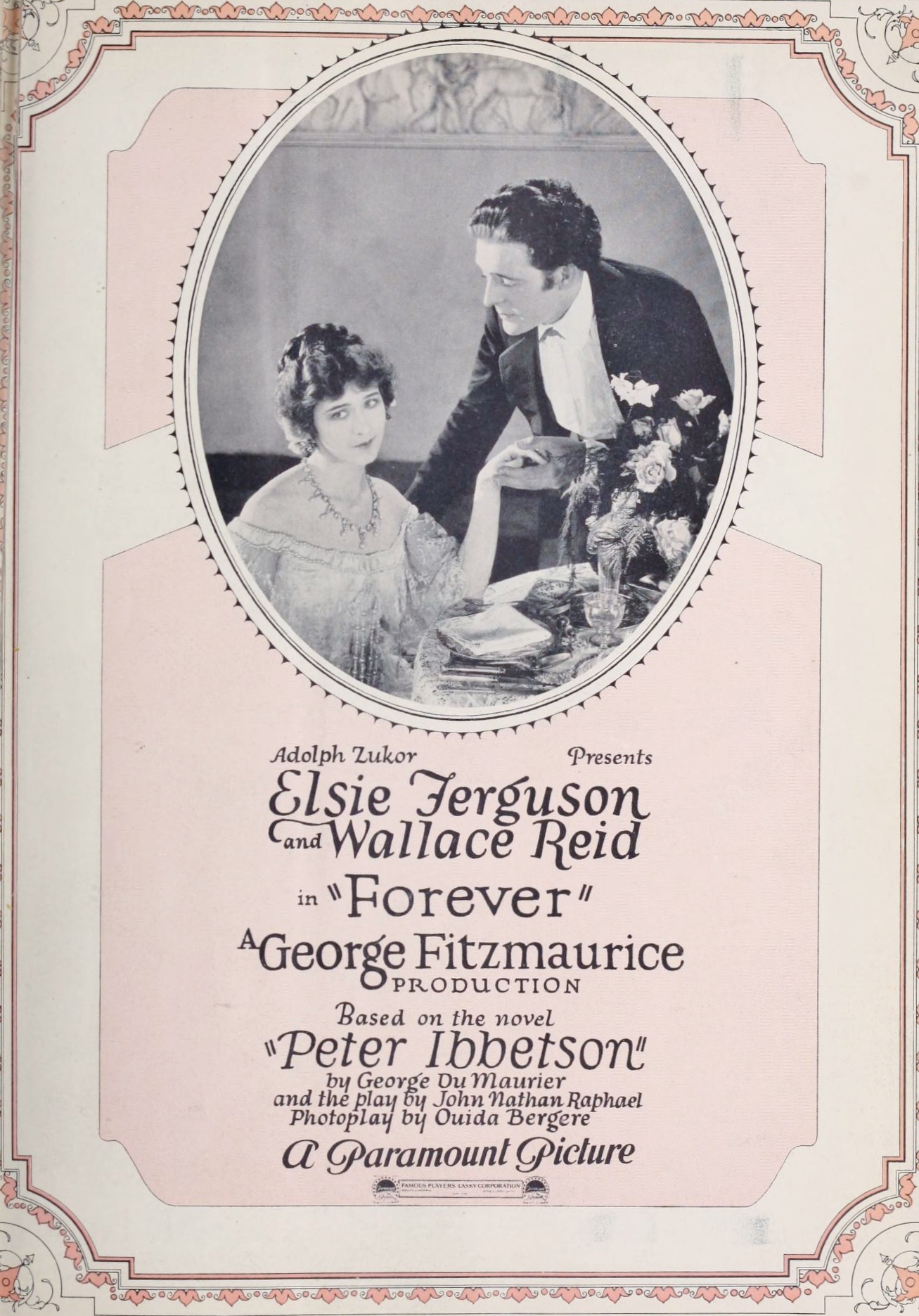 Elsie Ferguson and Wallace Reid in Forever (1921)