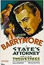 John Barrymore and Helen Twelvetrees in State's Attorney (1932)