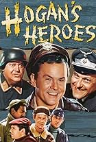 John Banner, Robert Clary, Bob Crane, Richard Dawson, Ivan Dixon, Larry Hovis, and Werner Klemperer in Hogan's Heroes (1965)