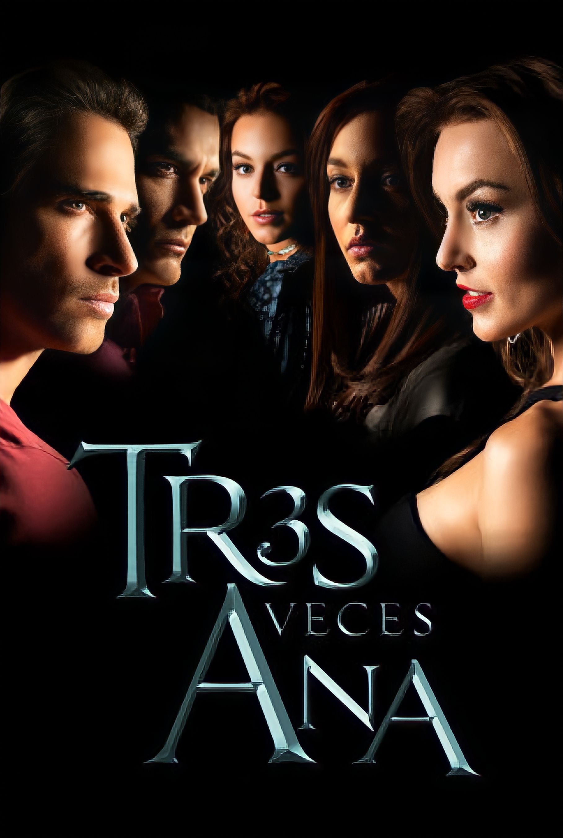 Sebastián Rulli, David Zepeda, and Angelique Boyer in The Three Sides of Ana (2016)