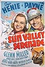 Glenn Miller, Sonja Henie, and John Payne in Sun Valley Serenade (1941)