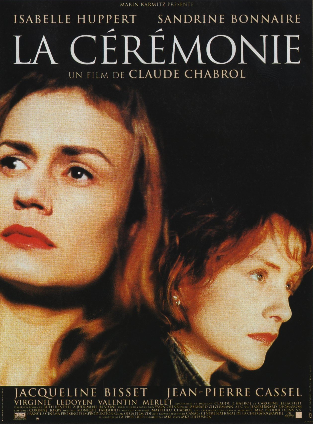 Isabelle Huppert and Sandrine Bonnaire in La Cérémonie (1995)