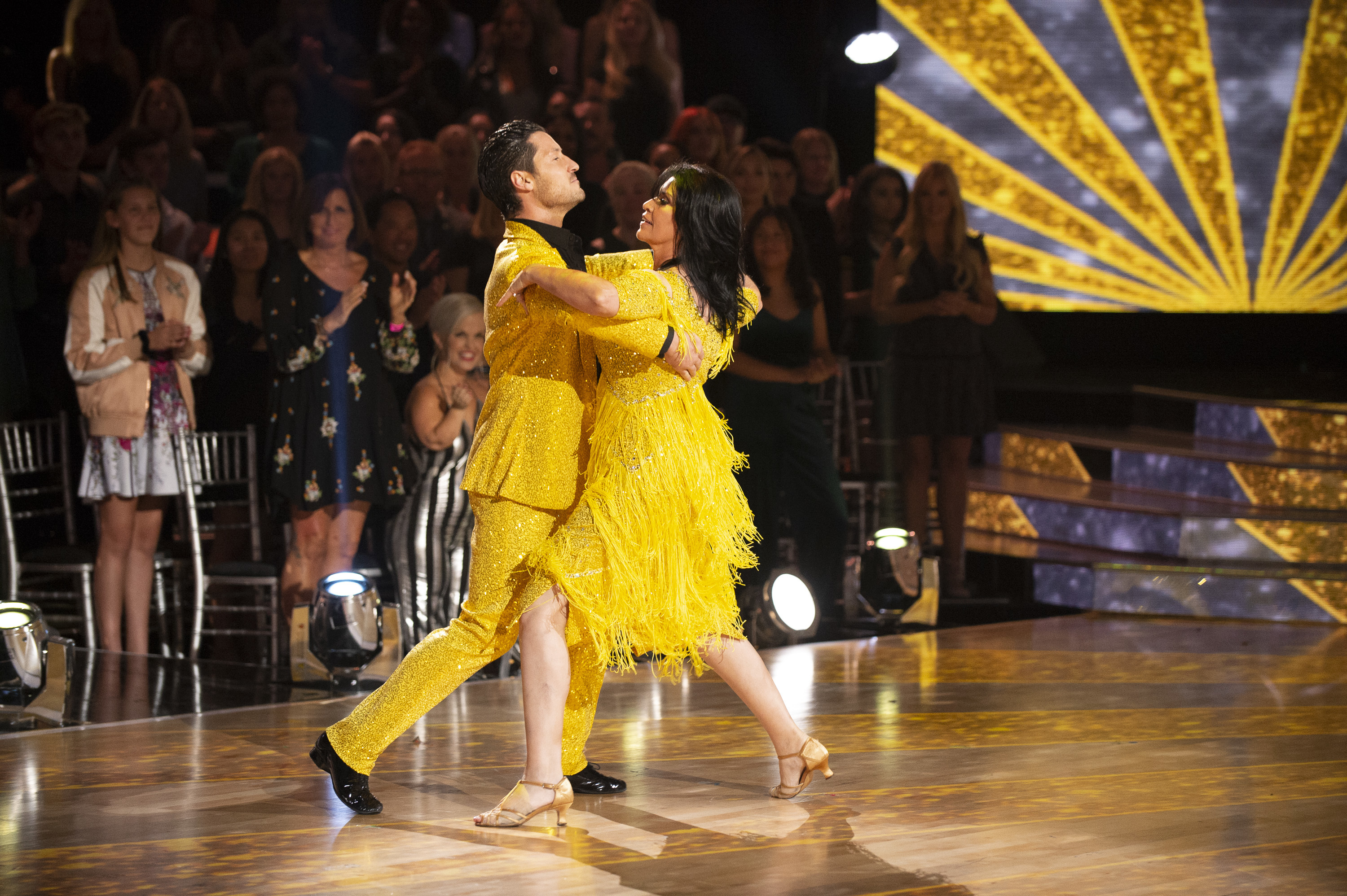 Nancy McKeon and Val Chmerkovskiy in Dancing with the Stars (2005)