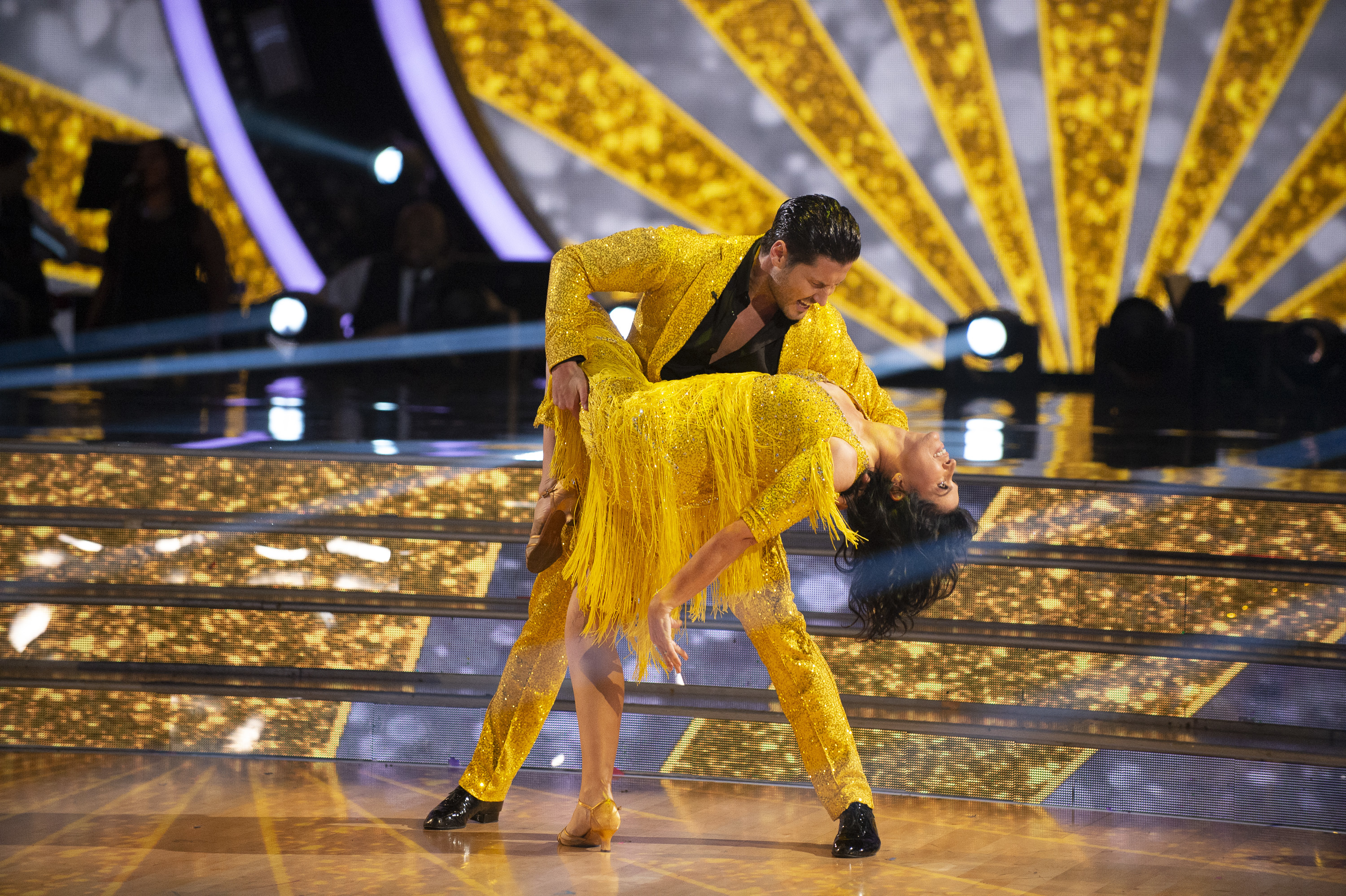 Nancy McKeon and Val Chmerkovskiy in Dancing with the Stars (2005)