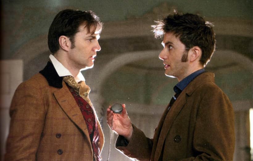 David Morrissey and David Tennant in Doctor Who (2005)