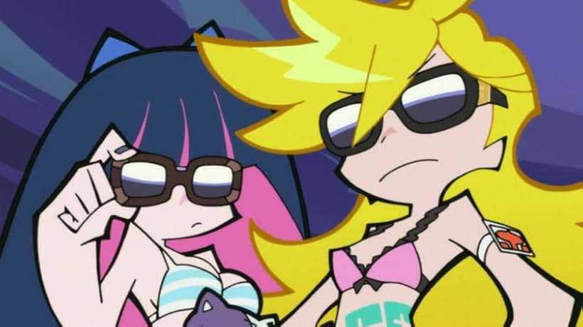 Monica Rial, Arisa Ogasawara, Jamie Marchi, and Mariya Ise in Panty & Stocking with Garterbelt (2010)