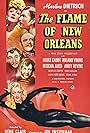 Marlene Dietrich, Mischa Auer, Bruce Cabot, Andy Devine, and Roland Young in The Flame of New Orleans (1941)