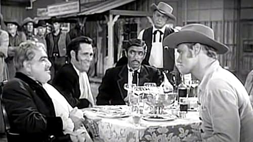 Chuck Connors, Paul Fix, Jerry Oddo, Michael Pate, and Akim Tamiroff in The Rifleman (1958)