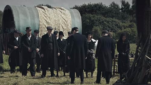 Ned Dennehy, Helen McCrory, Cillian Murphy, Ian Peck, Paul Anderson, and Sophie Rundle in Peaky Blinders (2013)