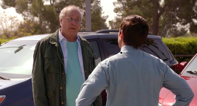 Chevy Chase and Michael Cotter in Chevy (2015)