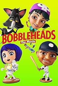 Julian Sands, Brenda Song, Khary Payton, and Karen Fukuhara in Bobbleheads: The Movie (2020)