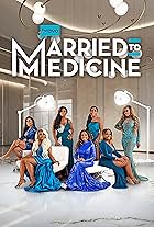 Lateasha Lunceford, Phaedra Parks, Toya Bush-Harris, Quad Webb, Jackie Walters, Simone Whitmore, and Heavenly Kimes in Married to Medicine (2013)