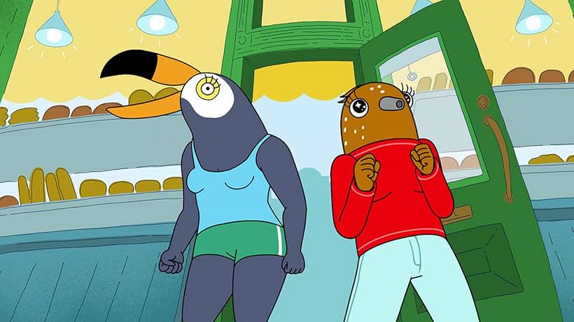 Tiffany Haddish and Ali Wong in Tuca & Bertie (2019)