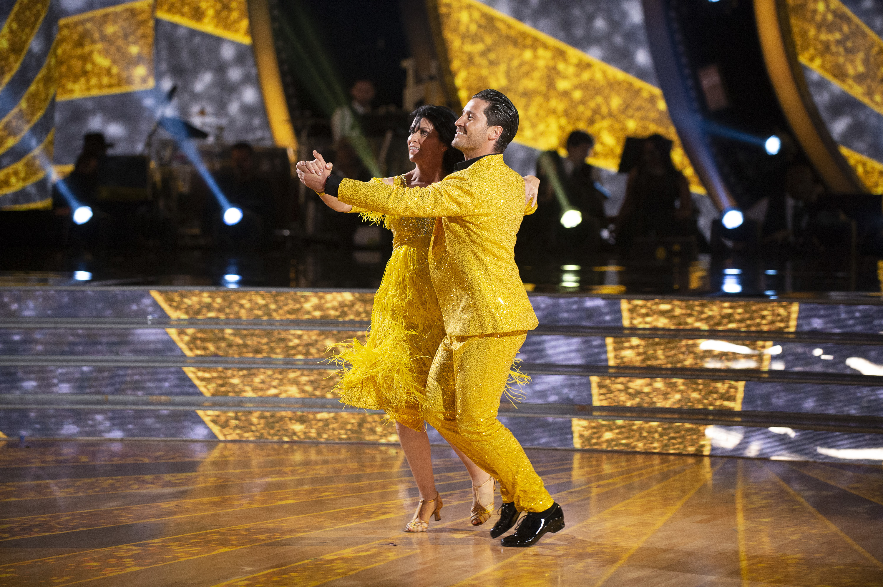 Nancy McKeon and Val Chmerkovskiy in Dancing with the Stars (2005)