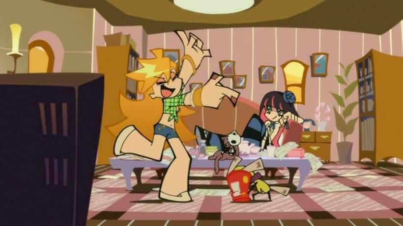 Monica Rial, Arisa Ogasawara, Jamie Marchi, and Mariya Ise in Panty & Stocking with Garterbelt (2010)