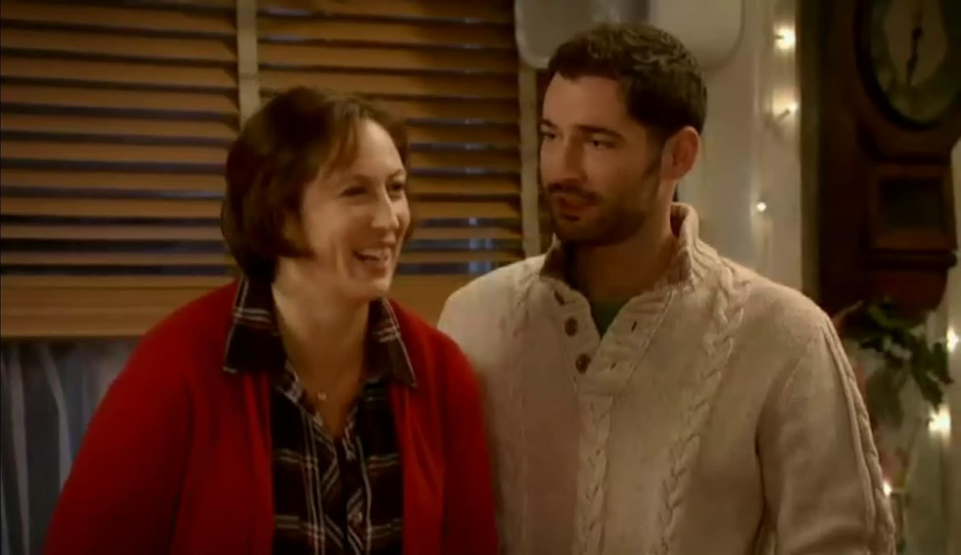 Tom Ellis and Miranda Hart in Miranda (2009)