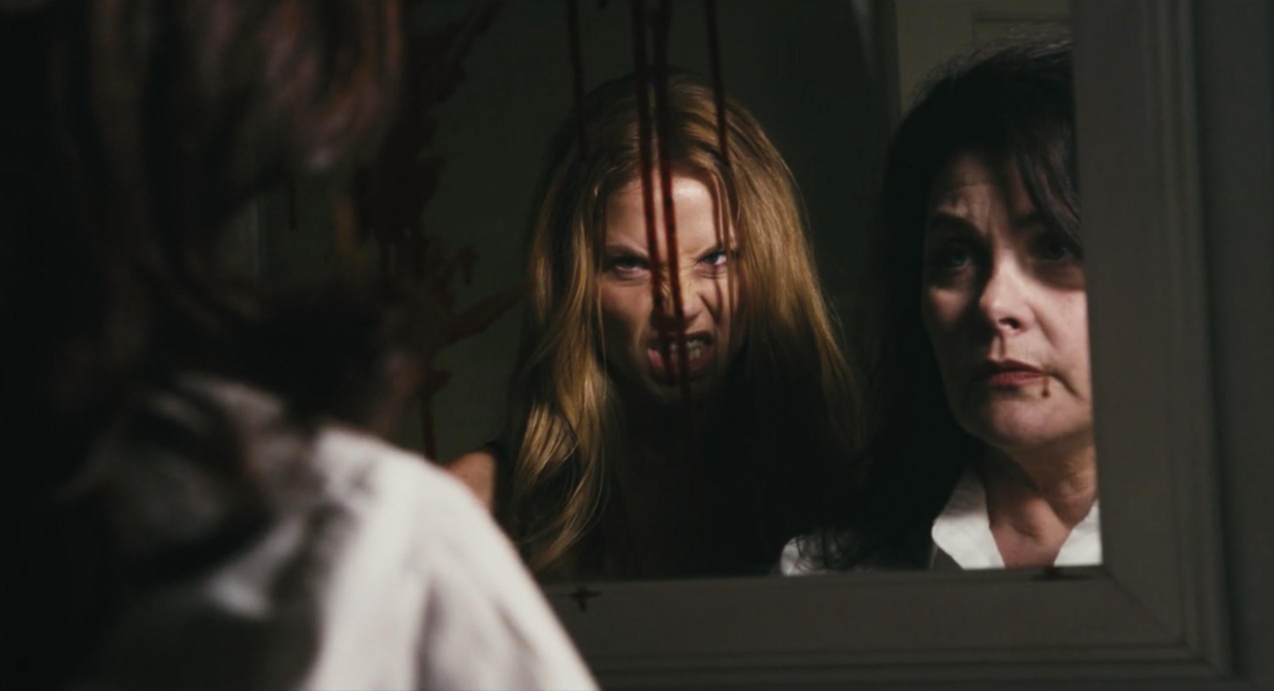 Sherilyn Fenn and Ellen Hollman in The Secrets of Emily Blair (2016)