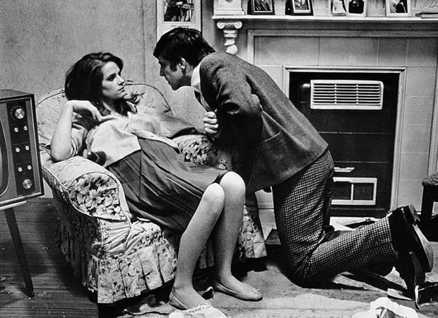 Alan Bates and Lynn Redgrave in Georgy Girl (1966)