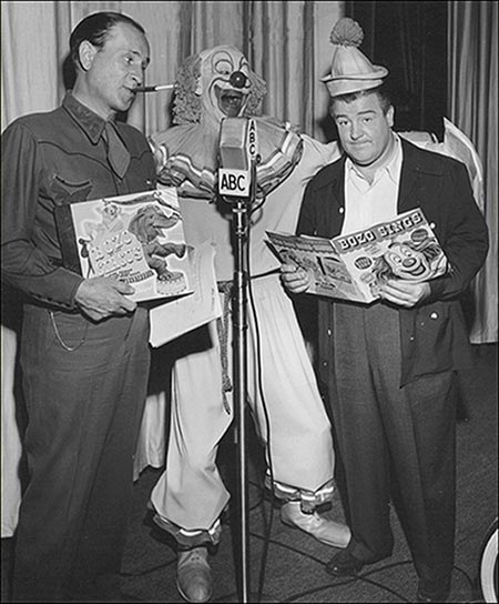 Bud Abbott, Pinto Colvig, and Lou Costello